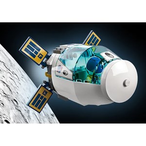 لگو سیتی ایستگاه فضایی قمری 500 قطعه مدل Lego City - Lunar Space Station - 60349 Building Kit_اسباب بازی