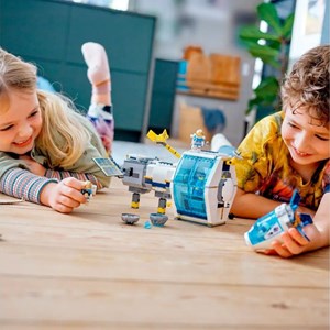 لگو سیتی ایستگاه فضایی قمری 500 قطعه مدل Lego City - Lunar Space Station - 60349 Building Kit_اسباب بازی
