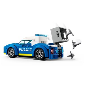 لگو سیتی ماشین پلیس و کامیون بستنی فروشی 317 قطعه مدل Lego City - Ice Cream Truck Police Chase - 60314 Building Kit_اسباب بازی