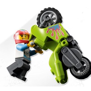 لگو سیتی بدلکاری ماشین آفرود و موتور 668 قطعه مدل Lego City - Stunt Show Arena - 60295 Building Kit_اسباب بازی