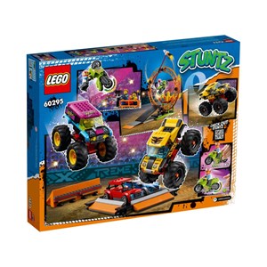 لگو سیتی بدلکاری ماشین آفرود و موتور 668 قطعه مدل Lego City - Stunt Show Arena - 60295 Building Kit_اسباب بازی