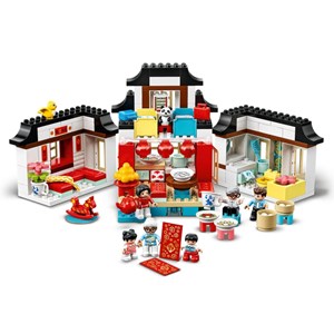 لگو دوپلو 2 در 1 لحظات شاد دوران کودکی 227 قطعه مدل Lego Duplo - Happy Childhood Moments - 10943 Building Kit_اسباب بازی