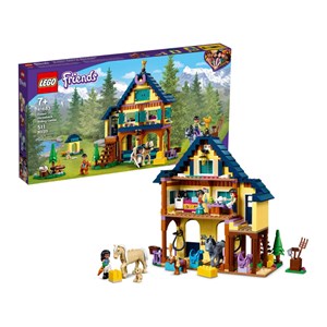 لگو فرندز مرکز اسب سواری جنگلی 511 قطعه مدل Lego Friends - Forest Horseback Riding Center - 41683 Building Kit_اسباب بازی
