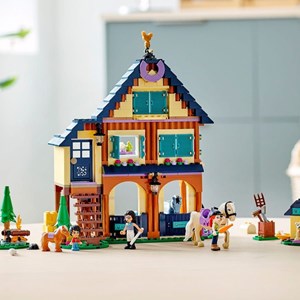 لگو فرندز مرکز اسب سواری جنگلی 511 قطعه مدل Lego Friends - Forest Horseback Riding Center - 41683 Building Kit_اسباب بازی