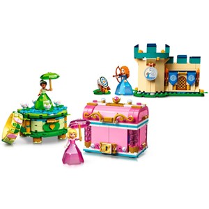 لگو دیزنی خانه های پرنسس های دیزنی 558 قطعه مدل Lego Disney - Aurora, Merida and Tiana’s Enchanted Creations - 43203 Building Kit_اسباب بازی
