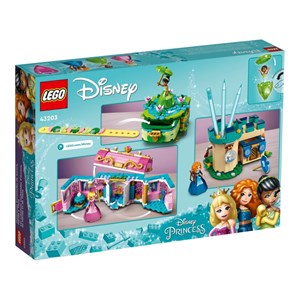 لگو دیزنی خانه های پرنسس های دیزنی 558 قطعه مدل Lego Disney - Aurora, Merida and Tiana’s Enchanted Creations - 43203 Building Kit_اسباب بازی