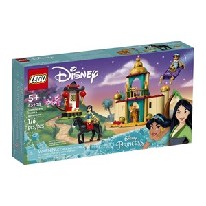 لگو دیزنی ماجراجویی با مولان و جاسمین 176 قطعه مدل Lego Disney - Jasmine and Mulan’s Adventure - 43208 Building Kit_اسباب بازی