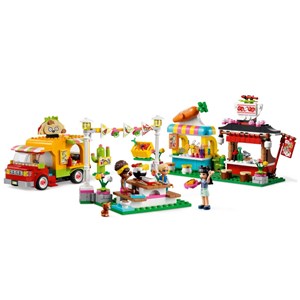 لگو فرندز کارناوال غذای خیابانی 592 قطعه مدل Lego Friends - Street Food Market - 41701 Building Kit_اسباب بازی