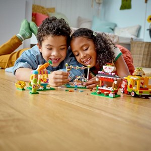 لگو فرندز کارناوال غذای خیابانی 592 قطعه مدل Lego Friends - Street Food Market - 41701 Building Kit_اسباب بازی
