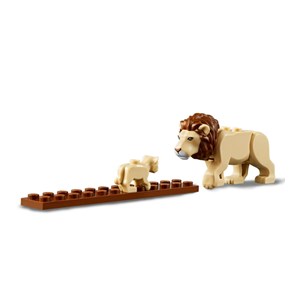 لگو سیتی ماشین آفرود نجات حیات وحش 157 قطعه مدل Lego City - Wildlife Rescue Off-Roader - 60301 Building Kit_اسباب بازی