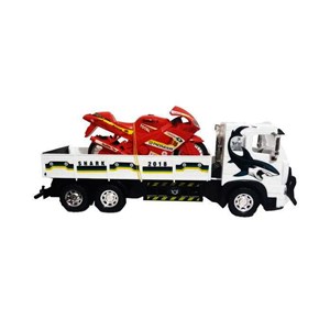 اسباب بازی کامیون حمل موتور درج توی Dorj Toy