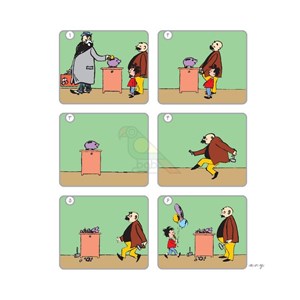 کتاب قصه های من و بابام جلد3 انتشارات فاطمی Fatemi-اسباب بازی 