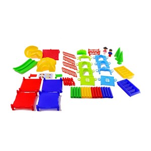 اسباب بازی ساختنی پارک شادی 58 تکه تک توی TAKTOY