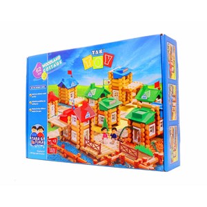 اسباب بازی ساختنی کلبه جنگلی 62 تکه تک توی TAKTOY