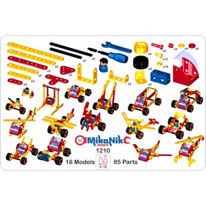 اسباب بازی ساختنی مکانیک کوچولو 85 قطعه مدل 1210 نادر تویز NADERTOYS
