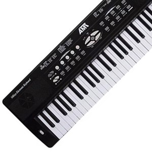 اسباب بازی کیبورد الکترونیکی میکروفون دار مدل AMT 8100 _اسباب بازی