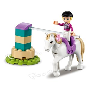 لگو فرندز اصطبل نگهداری اسب 148 قطعه مدل Lego Friends - Horse Training and Trailer - 41441 Building Kit_اسباب بازی