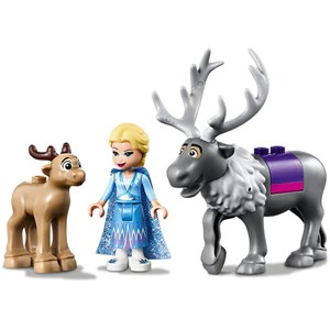 لگو دیزنی کالسکه السا 116 قطعه مدل Lego Disney - Elsa’s Wagon Adventure - 41166 Building Kit_اسباب بازی
