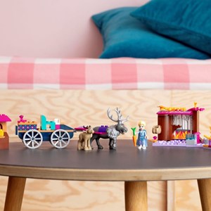 لگو دیزنی کالسکه السا 116 قطعه مدل Lego Disney - Elsa’s Wagon Adventure - 41166 Building Kit_اسباب بازی