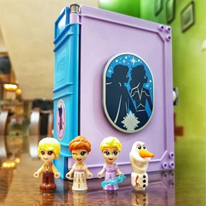 لگو دیزنی کتاب ماجراجویی آنا و السا 133 قطعه مدل Lego Disney - Anna and Elsa's Storybook Adventure - 43175 Building Kit_اسباب بازی