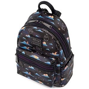 کوله پشتی 27سانتی متر فانکو مدل شخصیت های دیزنی روی ابرها Funko - Loungefly - Backpack - Disney - Classic Clouds_کیف مدرسه