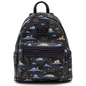 کوله پشتی 27سانتی متر فانکو مدل شخصیت های دیزنی روی ابرها Funko - Loungefly - Backpack - Disney - Classic Clouds_کیف مدرسه