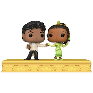 اکشن فیگور 9 سانتی سکانس فیلم فانکو پاپ تیانا و ناوین در حال رقص مدل Funko POP - Moment - Disney 100 - Princess and the Frog - Tiana and Naveen _ اسباب بازی