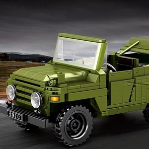 لگو تکنیک جیپ ارتشی سبز 662 قطعه مدل SEMBO 705700 BJ212_اسباب بازی