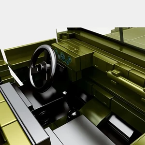 لگو تکنیک جیپ ارتشی سبز 662 قطعه مدل SEMBO 705700 BJ212_اسباب بازی