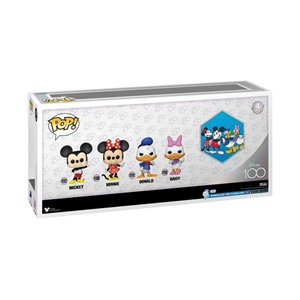 اکشن فیگور اسپشیال چهار تایی 9 سانتی فانکو پاپ میکی و دوستانش مدل Funko POP - Disney - Mickey - Minnie - Donald - Daisy - Exclusive_ اسباب بازی