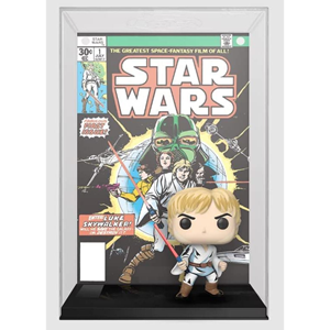 اکشن فیگور اسپشیال 9 سانتی فانکو پاپ لوک اسکای واکر با کاور فیلم جنگ ستارگان مدل Funko POP - Comic Covers - Disney - Star Wars - Luke Skywalker - Bobble Head - Exclusive _اسباب بازی