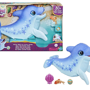اسباب بازی دلفین رباتیک دیمپلز مدل Hasbro - FurReal - Dazzling Dimples My Playful Dolphin _اسباب بازی