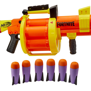 تفنگ اسباب بازی نرف Nerf مدل Hasbro - Nerf - Fortnite GL Blaster - Includes 6 Official Nerf Darts _اسباب بازی