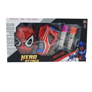 ست ماسک ،آبپاش و تار پرتاب کن مرد عنکبوتی (اسپایدرمن)_اسباب بازی