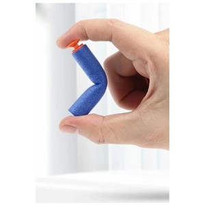 تفنگ اسباب بازی مسلسل شارژی تیر اسفنجی دوربین دار مدل SOFT BULLET LAUNCHER M416_اسباب بازی