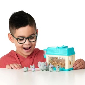 عروسک رباتیک موش موشک ماما سورپرایز Little Live Pets سری Mini مدل Moose - Little Live Pets - Mama Surprise Minis - Lil Mouse_اسباب بازی