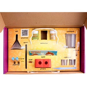 آزمایشگر کوچک مدل 60 آزمایش و فعالیت جذاب علمی ایمن و ساده_اسباب بازی