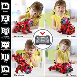 ربات اسباب بازی کنترلی سگ بولداگ Bulldog Robot_اسباب بازی