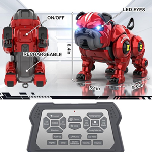 ربات اسباب بازی کنترلی سگ بولداگ Bulldog Robot_اسباب بازی