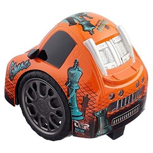 ماشین کنترلی دو چرخ نارنجی مدل Controlled Racing Car - Orange_اسباب بازی