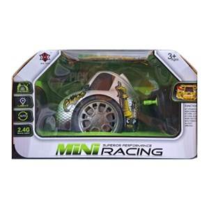 ماشین کنترلی دو چرخ سفید مدل Controlled Racing Car - White_اسباب بازی