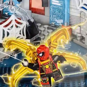 لگو مارول خانه مرد عنکبوتی 468 قطعه مدل MG1128 Superspider_اسباب بازی