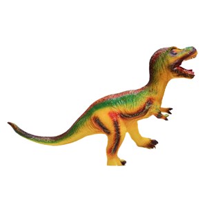 اکشن فیگور دایناسور تیرکس بزرگ نرم و صدا دار قهوه ای Jurassic World Voice Dinosaur Figures_اسباب بازی