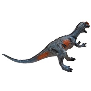 اکشن فیگور دایناسور تیرکس بزرگ نرم و صدا دار طوسی Jurassic World Voice Dinosaur Figures_اسباب بازی