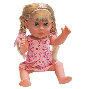 عروسک دخترانه جدید بیبی توبی 15 کاره مدل baby toby cute baby 15 fumctions_اسباب بازی