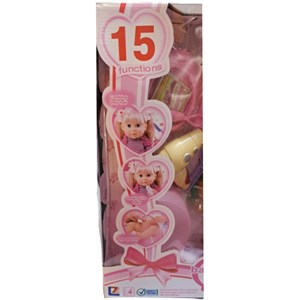 عروسک دخترانه جدید بیبی توبی 15 کاره مدل baby toby cute baby 15 fumctions_اسباب بازی