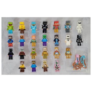 اکشن فیگور لگو مدل ماینکرافت مجموعه 24 عددی MINECRAFT_اسباب بازی