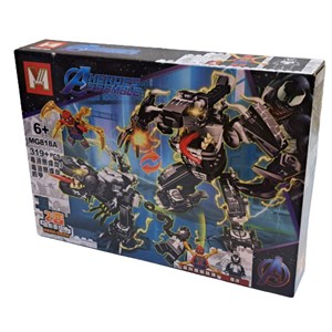 لگو مارول مرد عنکبوتی و ونوم 319 قطعه مدل MG818A Spider Man and Venom lego marvel_اسباب بازی