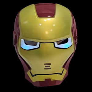 ست اسباب بازی تفنگ، فیگور و ماسک چراغدار و موزیکال مرد آهنی_اسباب بازی