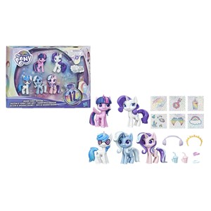 ست 5 تایی فیگورهای مای لیتل پونی My Little Pony به همراه 12 سورپرایز_اسباب بازی